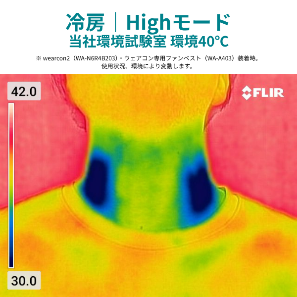 ウェアコン専用 ファンベスト